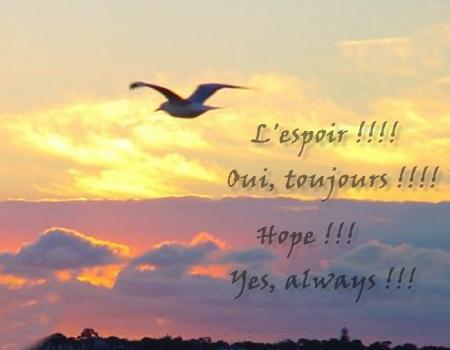 Espoir...
